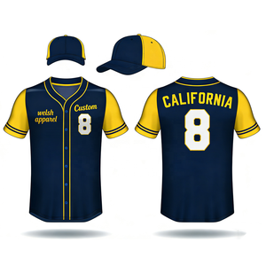 <span class=keywords><strong>Pull</strong></span> unisexe en polyester respirant grande taille, vert sarcelle clair, col en V, séchage rapide, imprimé par sublimation, 2 boutons, pour softball et <span class=keywords><strong>baseball</strong></span>, 160g - Product Image 5
