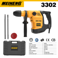 Marteau perforateur rotatif électrique SDS Max de haute qualité 3302, outil électrique de qualité industrielle, durable, fiable, vente en gros