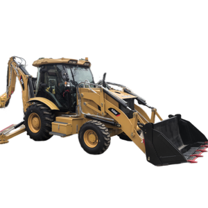 Chargeur rétrocaveuse Caterpillar 420F d'occasion avec moteur central pour pelle rétro Cat 416 Charge nominale de 4 tonnes à vendre - Product Image 1