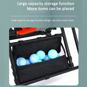 Cochecito de <span class=keywords><strong>gemelos</strong></span> de lujo JXB cochecito doble plegable de paisaje alto con dos cestas fabricante al por mayor Cochecitos de bebé - Product Image 3