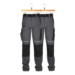 All'ingrosso ginocchiere tecnici con più tasche pesanti pantaloni Cargo per gli uomini la costruzione di abbigliamento fabbrica meccanico pantaloni
