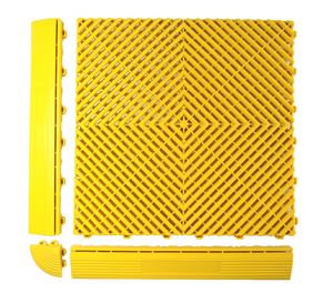 Pvc Garage <strong>Floor</strong> <strong>Tiles</strong> Interlocking PP Perforated Garage Patio <strong>Floor</strong> <strong>Tiles</strong> for Car Wash Room Strength Flooring - Product Image 3