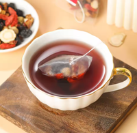 Sachets de tisane détoxifiante pour les reins - Formule Ginseng Six Trésors Mûre - 100% Herbes Naturelles 5g*30
