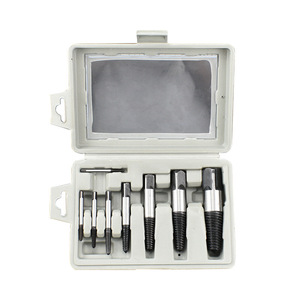 Yulin Double Riders Screw Extractor Set Metric Spiral Flute Carbon Steel Home Use 5pc 6pc 8pc - Product Image 4