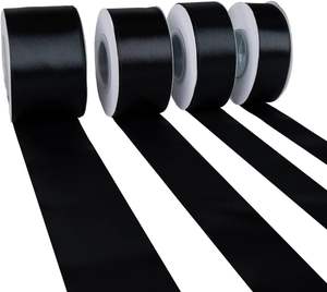 Cinta de Satén de Seda 100% Pura de Doble Cara, Cinta Decorativa para Bodas, Suave, de la Mejor Calidad en China - Product Image 4