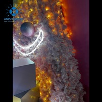 ANPU Smart WiFi RGB LED Weihnachts baum Innen-/Außen farbwechsel lichter mit Musik synchron isation IP65 für Weihnachts dekor