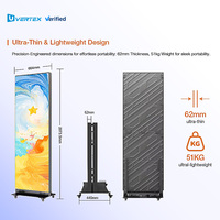 Pantalla LED Portátil para Interiores de 640*1920mm GOB P1.5 P1.8 P2 P2.5, Ideal para Tiendas Minoristas, en Oferta
