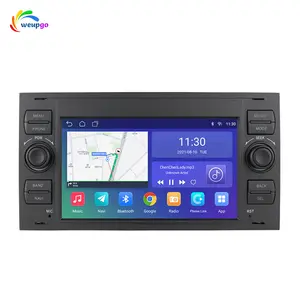 Weupgo-Radio Mobil Layar Sentuh Android, Autoradio, Pemutar Video Stereo, GPS untuk Ford, Connect, Fiesta, Transit, Focus, 7 ", 2G + 32G