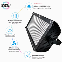 960pcs LED Pixel Strobe Light 112~Segment RGBW Stage Light 300W DMX RDM 16bit Dimming pour DJ Disco Party Show