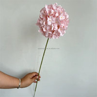 L-040 Groothandel Zijden Kunstmatige Hortensia Kleine 13cm Bloemkop Enkelvoudige Kunstbloemen voor Bruiloft Kerstmis Vaderdag CE