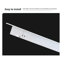 Grille de ventilation en alliage d'aluminium à persiennes, diffuseur en forme de bande, facile à installer et à entretenir pour climatiseur central