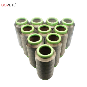40D Argento Rivestito Filamento Filato Ritorto Filo - Product Image 6