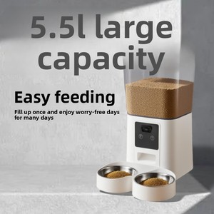 Smart Pet Automatic <strong>Feeder</strong> - Timer Quantitative Food Dispenser Large Capacity with Video Interaction&amp;APP Control for Dogs &amp; <strong>Cats</strong> - Product Image 3