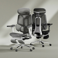 Fauteuil de Bureau et de Gaming Hbada E3 PRO Ergonomique Moderne en Maille avec Repose-Pieds