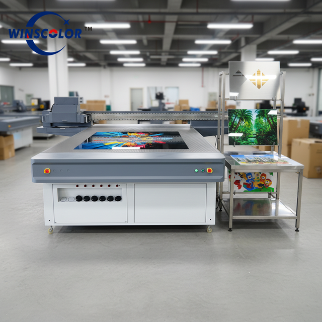 Multi Material UV Printer Industrial Flatbed Equipment for Wood Glass Plastic Leather Aluminum