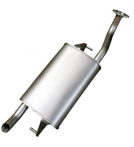 Para Toyota Corolla, silenciador trasero de acero inoxidable, tubos de escape, sistema de escape, reparación y reemplazo de punta de silenciador - Product Image 2