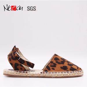 Nikecin — <span class=keywords><strong>Espadrilles</strong></span> léopard et cuir pour femmes, <span class=keywords><strong>Espadrilles</strong></span> à semelles compensées, sandales à motifs, léopard - Product Image 3