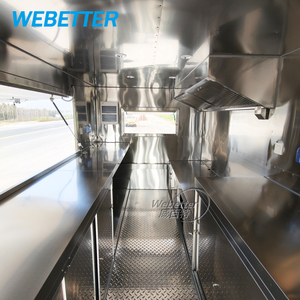 WEBETTER Remolque de <span class=keywords><strong>Comida</strong></span> Móvil para Café, Totalmente Equipado, para Negocios de Alimentos - Product Image 6