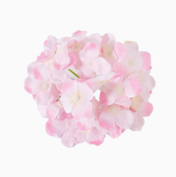 Arrangements floraux en fausse soie rose pour mariage, décors de scène de chapelle, fabriqués par l'atelier Monet Crafts, district de Wuqing, Tianjin