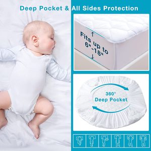 <span class=keywords><strong>Protector</strong></span> de colchón suave para <span class=keywords><strong>cama</strong></span> de tamaño King, sábana ajustada, diseño de sábana - Product Image 5