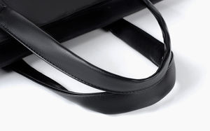 Nouveau sac à main unisexe personnalisé tendance en nylon imperméable pour hommes pour femmes sac porte-documents pour ordinateur de grande capacité avec poignée en cuir - Product Image 5