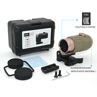 Hunting Prism Scope G45 20mm/21mm Mount 5X Magnifier 25mm Objective Lens Aluminum Alloy Fit for 558 Holographic Red Dot Sight