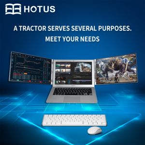 Monitor Portátil Dual LED Profesional de 14 Pulgadas con Frecuencia de Actualización de 90Hz para Proyectos de Desarrollo de Software, Interfaz Tipo-C Disponible - Product Image 4