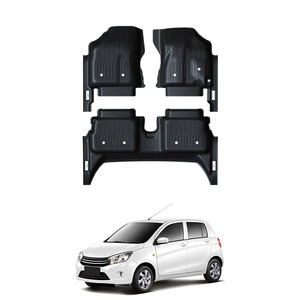 แผ่นรองพื้นรถยนต์ TPE กันลื่น คุณภาพสูง ผู้ผลิตขายส่ง TXR อุปกรณ์ตกแต่งภายในรถยนต์สำหรับ <span class=keywords><strong>Suzuki</strong></span> <span class=keywords><strong>Celerio</strong></span> 2014- - Product Image 3