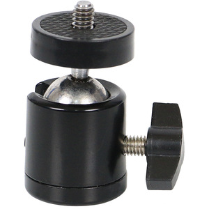 Rotule sphérique métallique à rotation 360° pour éclairage d'appoint, trépied de téléphone et diffusion en direct - Product Image 5