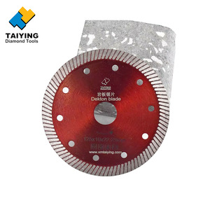 Lame de scie diamantée ultra-mince industrielle de 125 mm (5 pouces) pour une coupe rapide du <span class=keywords><strong>Dekton</strong></span> et des carreaux de céramique - Product Image 3