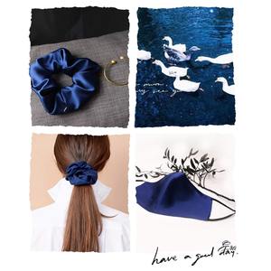 ربطات شعر وردية اللون جذابة مخصصة مصنوعة من البوليستر للفتيات إكسسوارات شعر بشري من الشركات المصنعة - Product Image 2