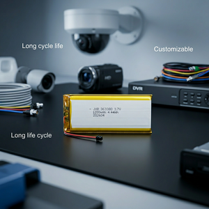 Batterie Lipo haute température 3.7V JXR403048 Batterie polymère 1200mah Haute densité énergétique Certifiée CE Garantie de 2 ans pour MP4 - Product Image 2