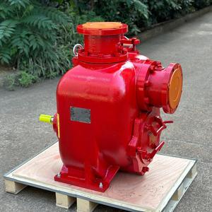Precio de fábrica: Bomba de basura autocebante de alta resistencia para lodos municipales y extinción de incendios, de 2, 3, 4, 6, 8, 10 y 12 pulgadas. - Product Image 3