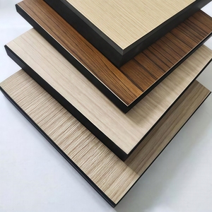Yüksek basınçlı laminatlar HPL kompakt Panel dekoratif resepsiyon bankosu bölme soyunma ofis masası açık ofis bölmesi - Product Image 2