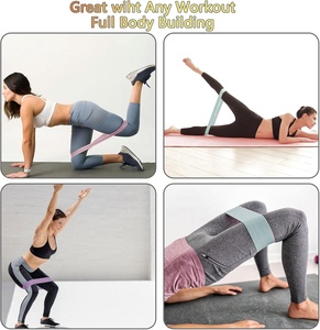 Bandas de Resistencia Elásticas Personalizadas Antideslizantes para Piernas y Glúteos, Yoga y <span class=keywords><strong>Pilates</strong></span> - Product Image 5