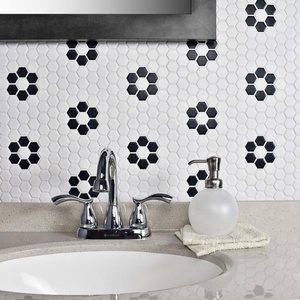Mosaïque hexagonale 260x300mm, carreaux de sol pour cuisine et salle de bain, carreaux muraux pour <span class=keywords><strong>toilettes</strong></span>, mosaïque, carreaux de sol, design de revêtement de sol - Product Image 4