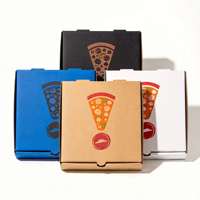 Boîtes à pizza et à biscuits personnalisées de haute qualité, toutes tailles, blanches, pour la livraison de nourriture, 33x33