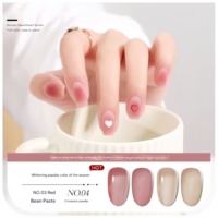 Nouveau Kit de Vernis à Ongles Gel UV LED 2025 – 42 Couleurs Style Français Effet Glacé Transparent Spécial Gelée pour Salons de Manucure