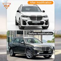 Pièces automobiles en matériau PP pour l'extérieur, kit de carrosserie de conversion pour BMW X7 Série G07 18-22, pare-chocs de voiture, style M Sport G07