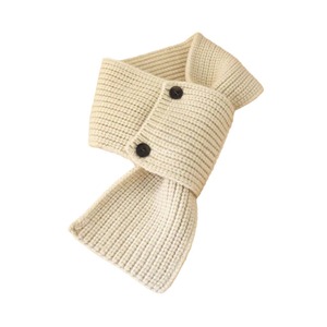 Nouvelle écharpe coréenne pour enfants, automne et hiver, écharpe polyvalente pour garçon et fille, écharpe pour bébé, bouton, version coréenne, écharpe croisée à enfiler - Product Image 4