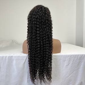 40 pouces 200% Densité Espagnol Curly BurmeseCurly Vente de produits en gros <span class=keywords><strong>Cheveux</strong></span> vietnamiens 13x6 HD Lace Full Front Perruque de <span class=keywords><strong>cheveux</strong></span> humains - Product Image 3