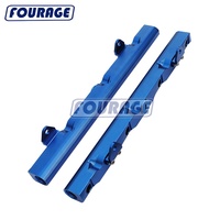 Rail de carburant en aluminium haute performance de pièces automobiles avec un port ORB 8 adapté au collecteur Holden/Chevy LS3
