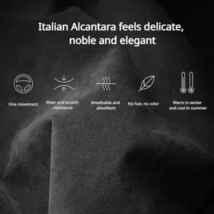 Pegatina para Consola Central en Oferta para Tesla Model 3 Highland, Parche Decorativo de Alcántara para Control Central, Calcomanía Protectora - Product Image 5