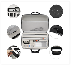Estuche Protector Rígido de EVA en Stock para Proyector <span class=keywords><strong>XGIMI</strong></span> Play6 y 6e <span class=keywords><strong>Mini</strong></span>, Bolsa de Almacenamiento Portátil con Bolsillo para Accesorios - Product Image 3