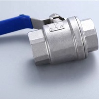 Válvula de bola de gas de alta presión WaterMark 1/4 "- 2" 316 NPT Locker 1000 acero 2000 Psi 3000 Wog Psi válvula de bola de gas
