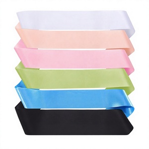 Cintas <span class=keywords><strong>de</strong></span> satén reutilizables <span class=keywords><strong>de</strong></span> colores surtidos para fiestas, tirantes largos lisos para hombros, cinturón en blanco para eventos <span class=keywords><strong>de</strong></span> desfile, diseño DIY para fiestas - Product Image 5