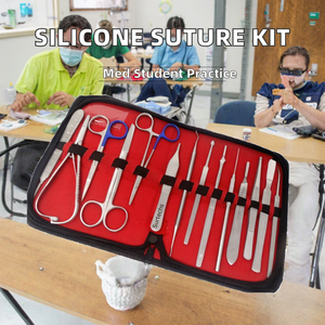 Kit complet d'outils professionnels pour le piercing corporel, ensemble d'outils de piercing en acier inoxydable pour l'oreille, le nez, les lèvres, les sourcils et le corps - Product Image 2
