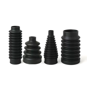 Soufflet en <span class=keywords><strong>caoutchouc</strong></span> et <span class=keywords><strong>cache</strong></span>-poussière <span class=keywords><strong>pour</strong></span> tige de cylindre - Product Image 2