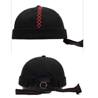 Gorras y Sombreros de Verano Talla Única con Logotipo Bordado, Gorra de Béisbol Personalizada sin Visera con Etiqueta Tejida