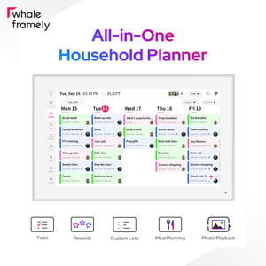 <span class=keywords><strong>Calendario</strong></span> de Pared Digital Whale Framely <span class=keywords><strong>App</strong></span> de 15.6 Pulgadas con Pantalla Táctil <span class=keywords><strong>para</strong></span> Planificador de Comidas, Soporte <span class=keywords><strong>para</strong></span> Fotos/<span class=keywords><strong>Compartir</strong></span>, Montaje en Pared - Product Image 3